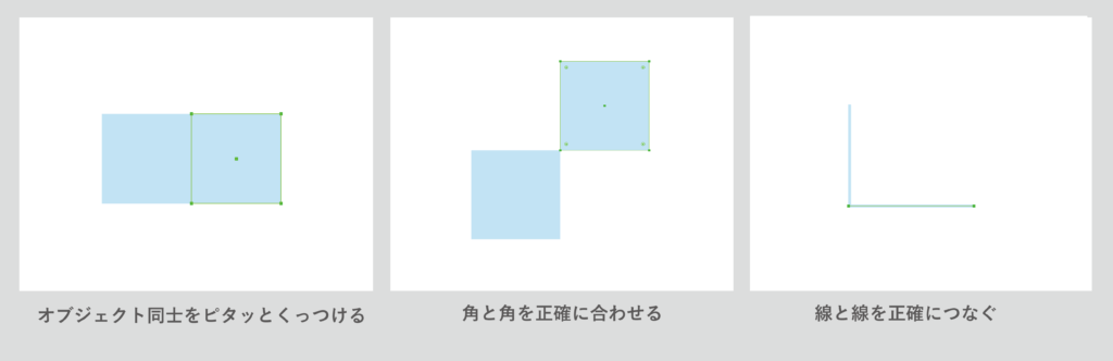 スナップ機能でできること