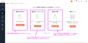 配信先リスト作成