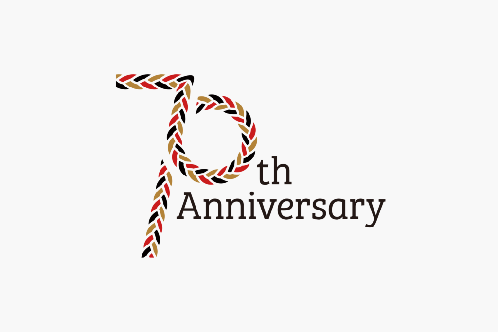 フジシンさま70周年ロゴ