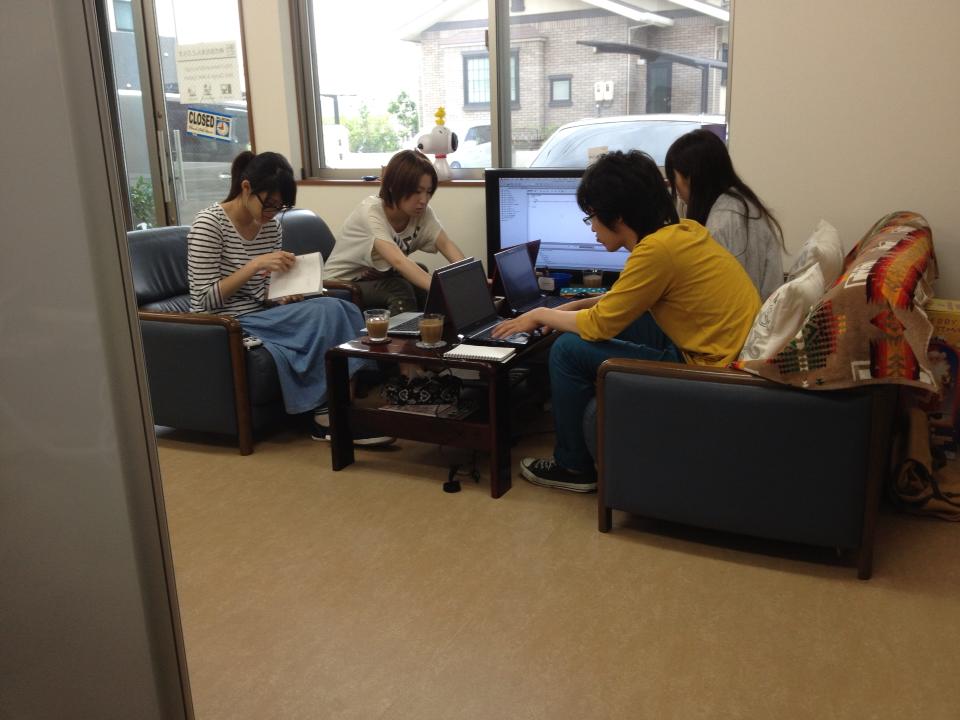あんどぷらす初期の学生アルバイト